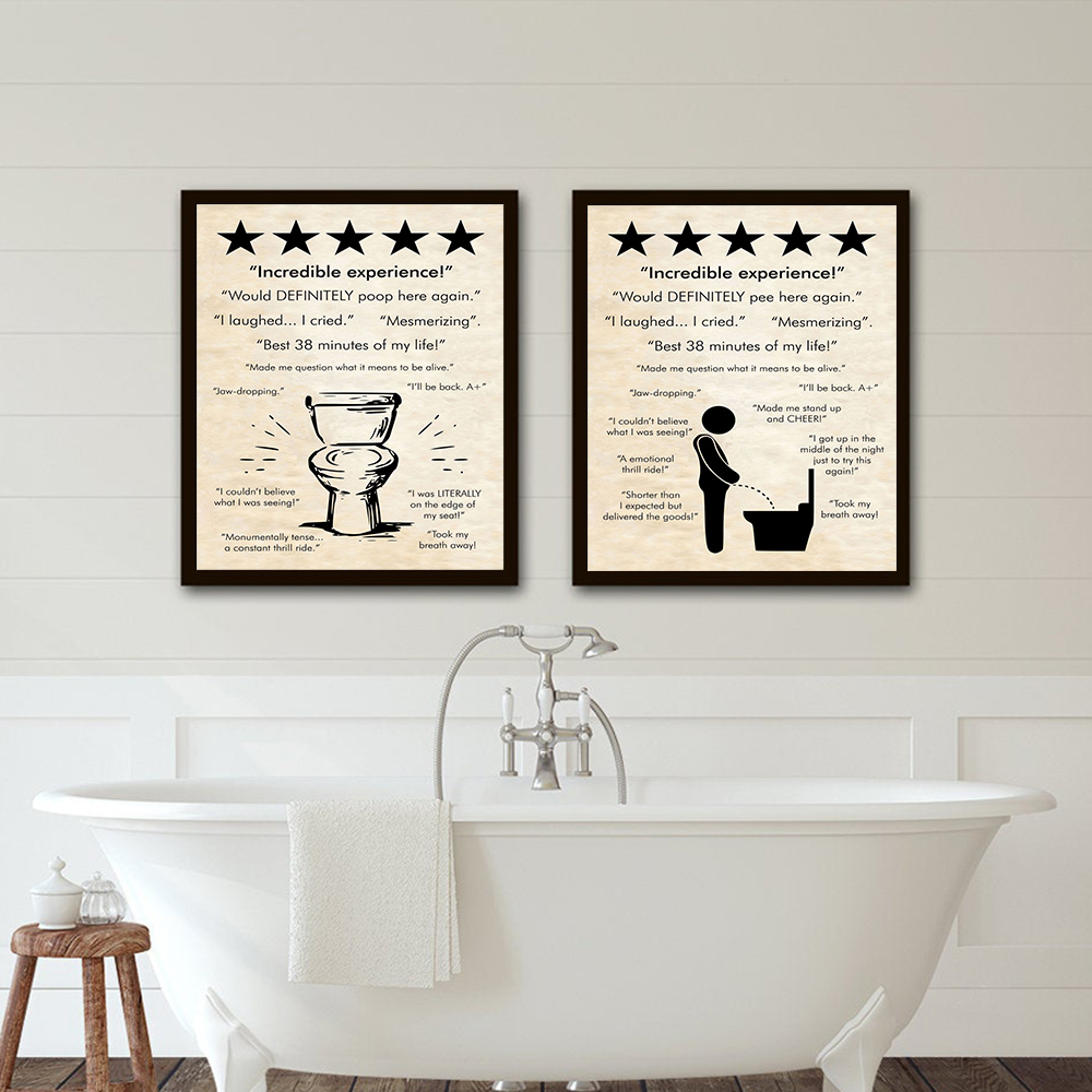 Art Craft Quotes - Incredible Toilet Pee Craft Quote Sign