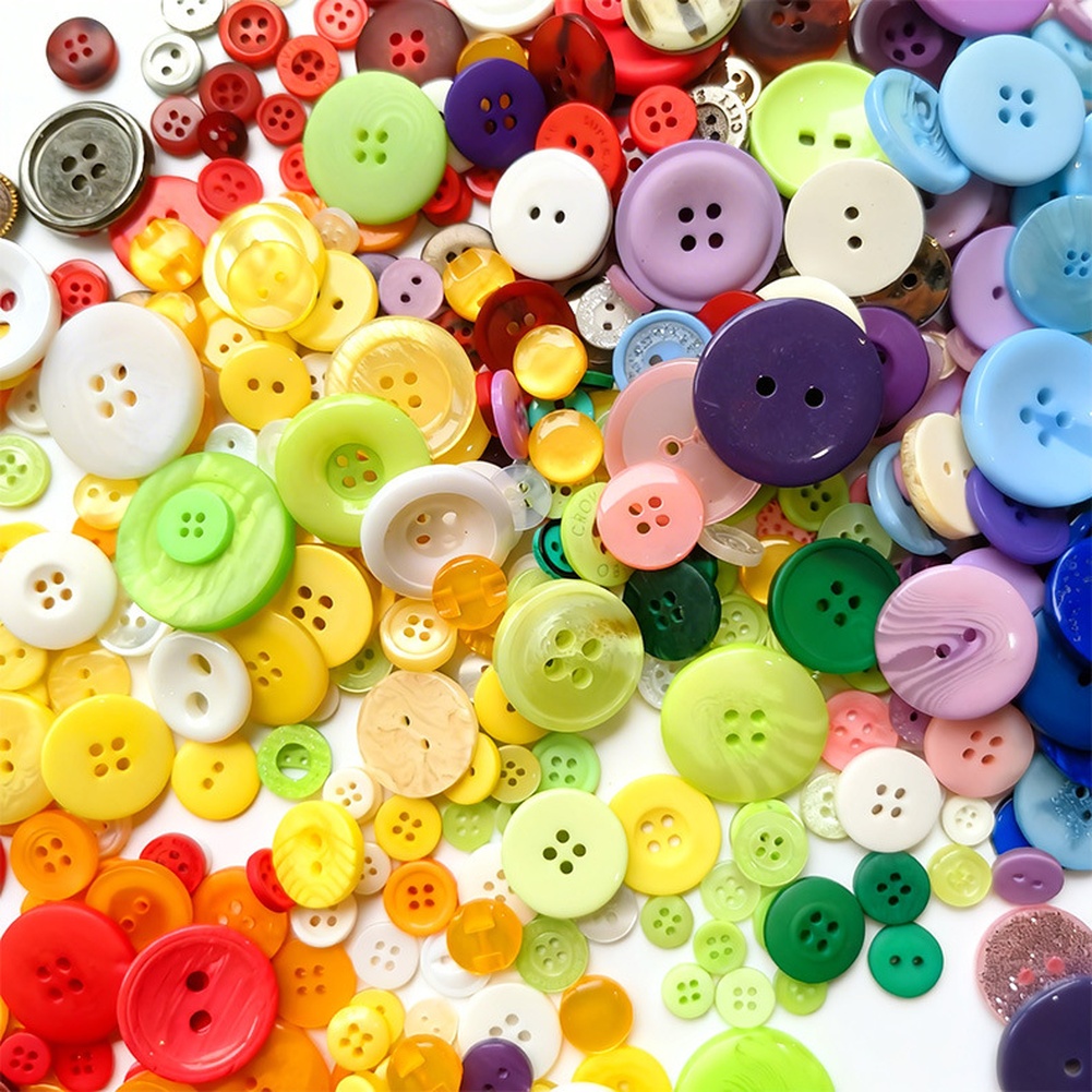 Art Craft Event - Round Resin Craft Buttons for DIY