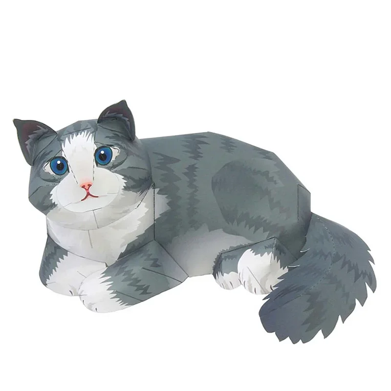 Art Craft Center - Norwegian Forest Cat Folding Handmade Origami