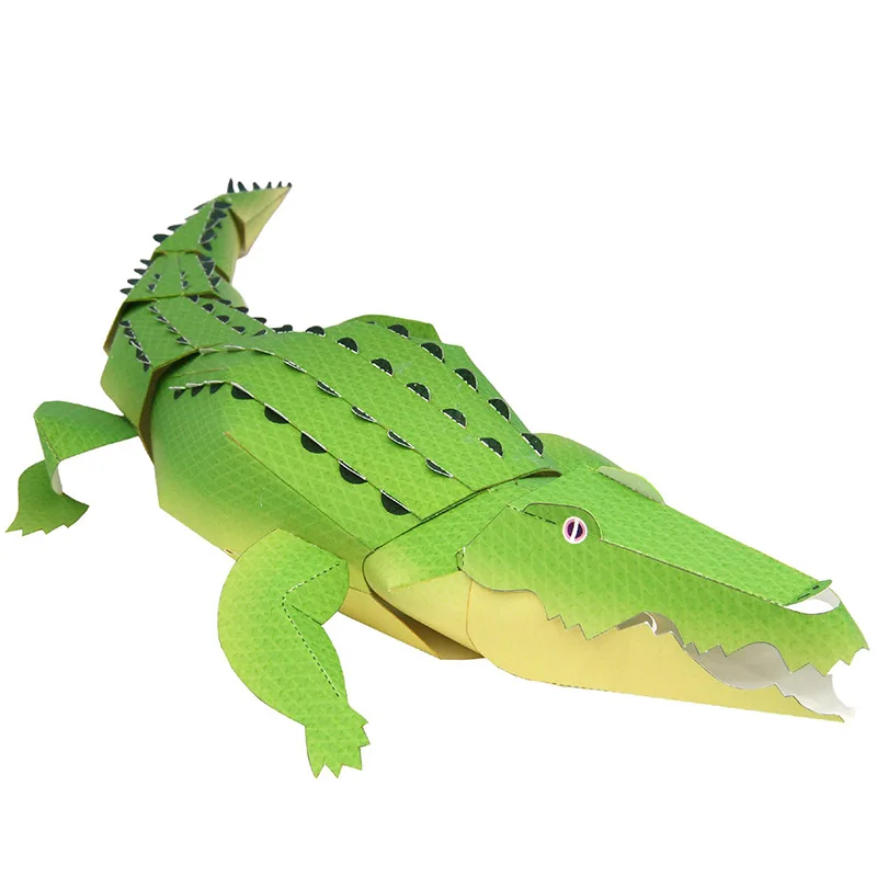 Art Craft Center - Crocodile Folding Origami Art Mini Cute