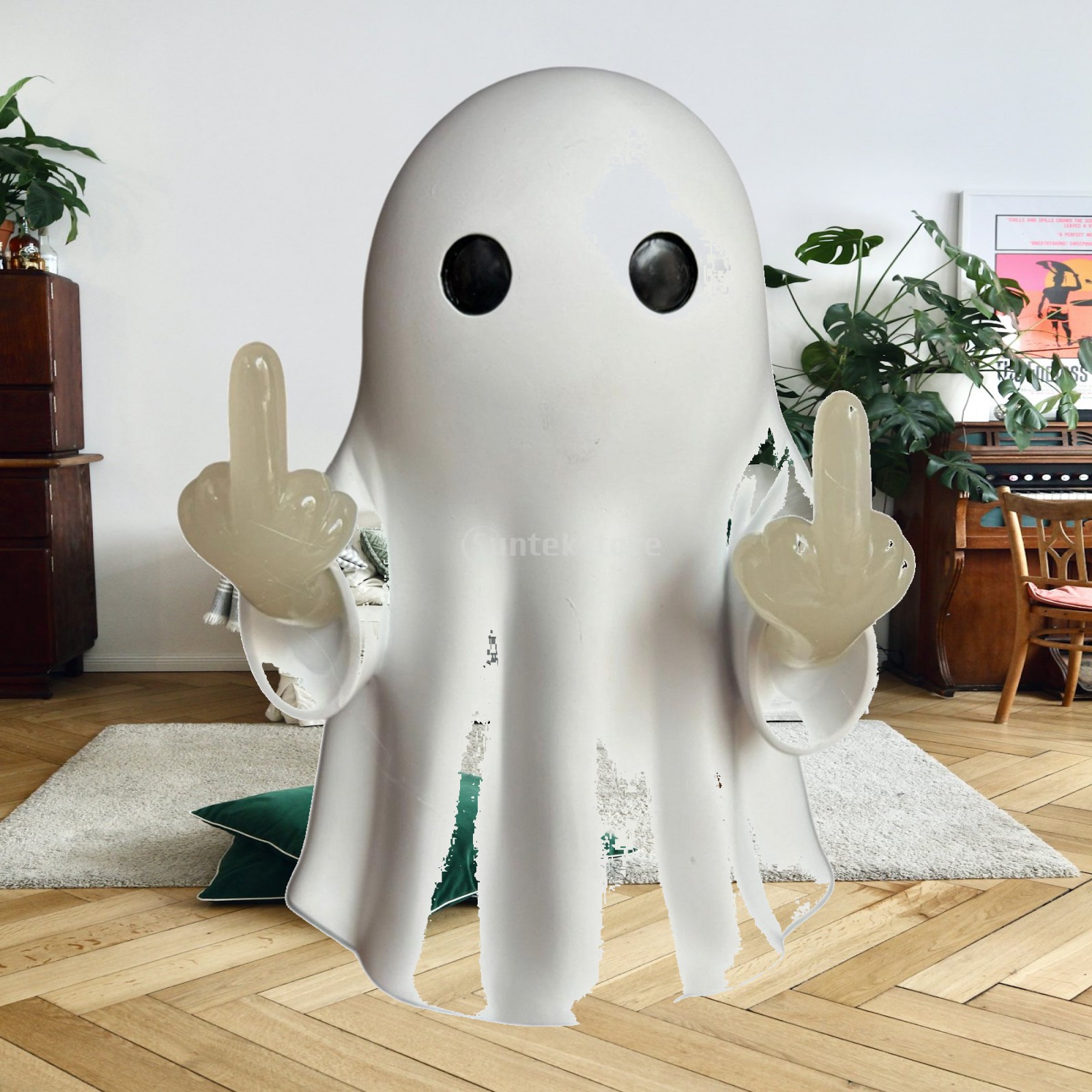Art Craft Night - Halloween Ghost Night Light Ghost Figurine
