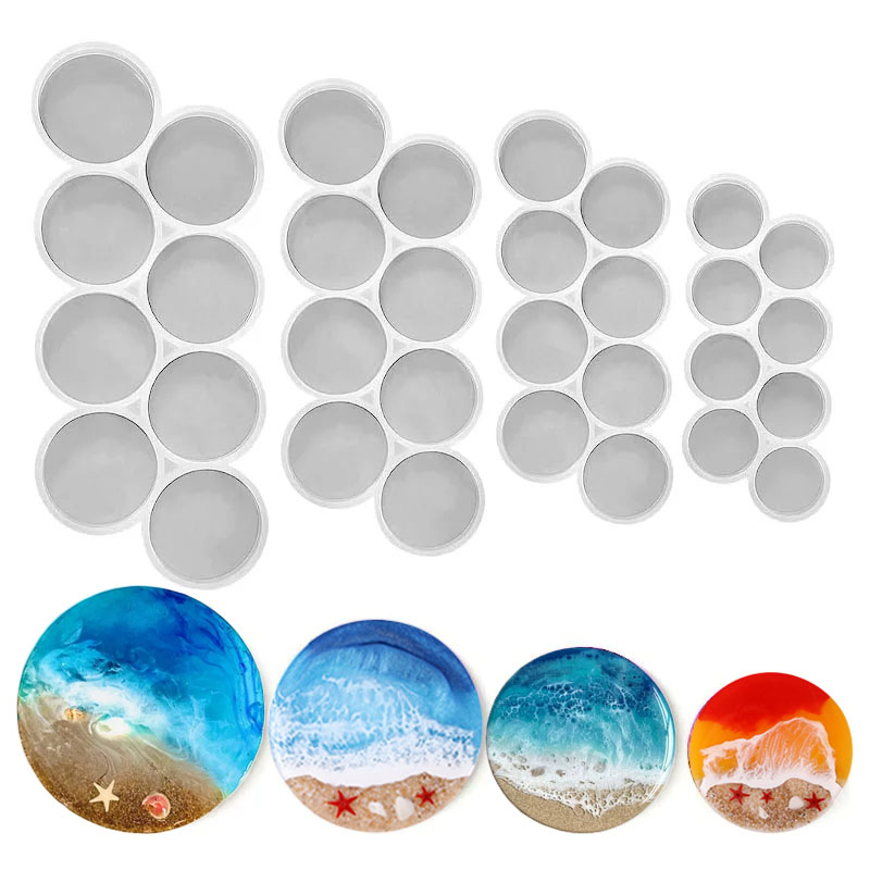 Art Craft Model - 1.25-2 inch Circle Grip Round Silicone