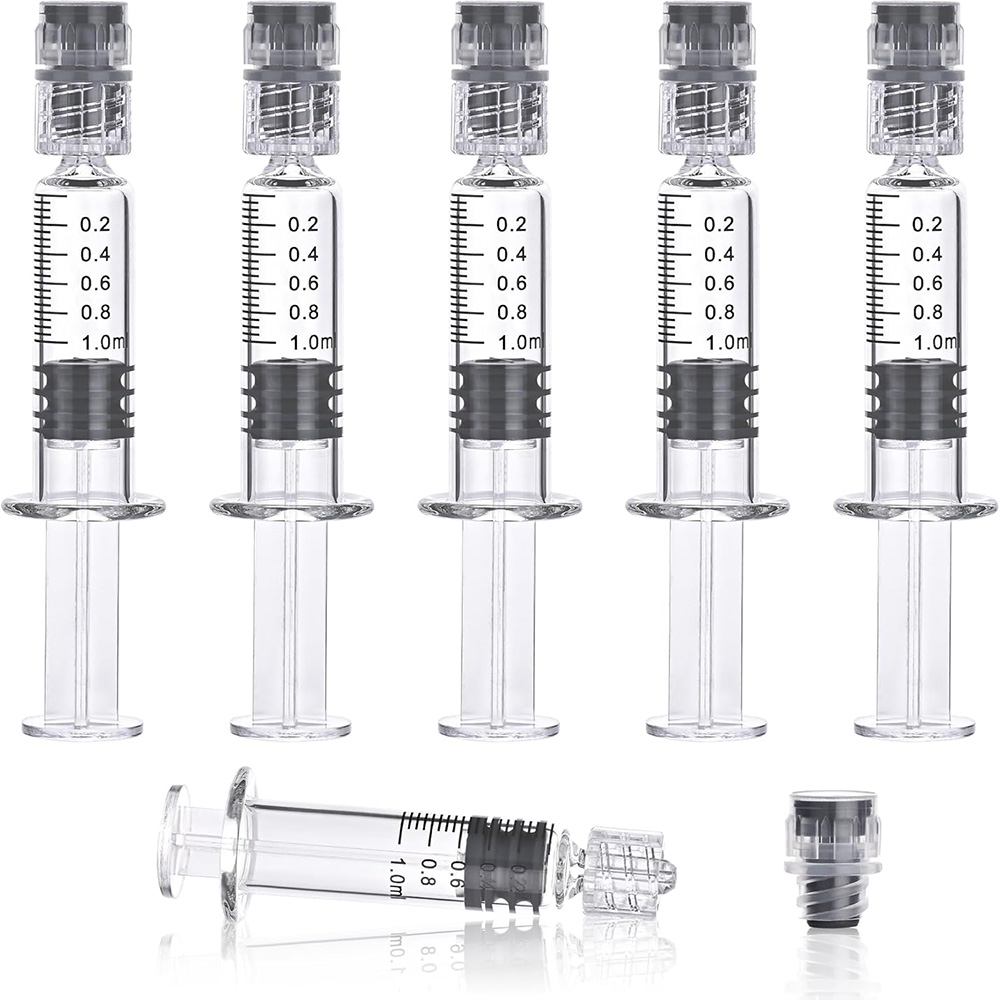 Art Craft Market - 1ml Glass Luer Pet Food Measuring