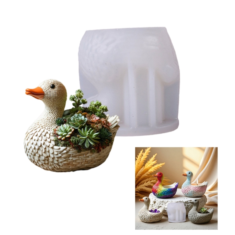 Art Craft Gift Ideas - Reusable Silicone Duck Mold Silicone Texture