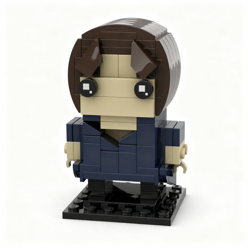 Art Craft Gift Ideas - 115pcs MOC BrickHeadz Name Her Holy