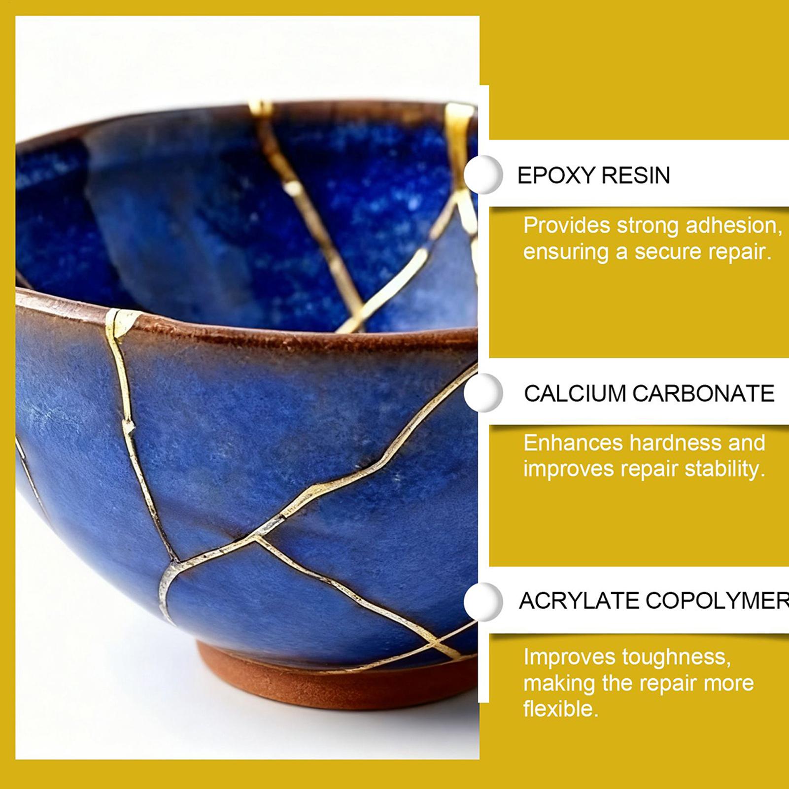 Japanese Pottery Gold Repair K - Art Craft Workshop recension och pris
