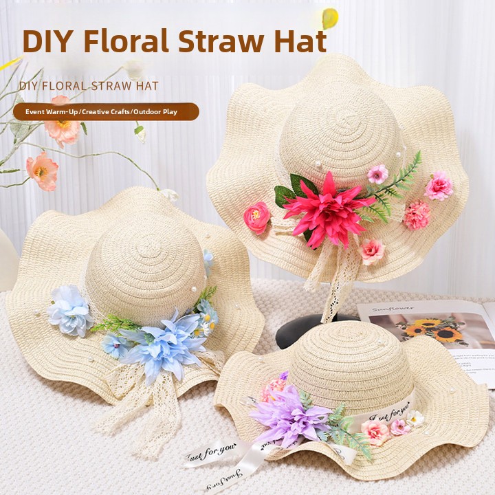 Handmade Floral Hat DIY Materi - Art Craft Event recension och pris