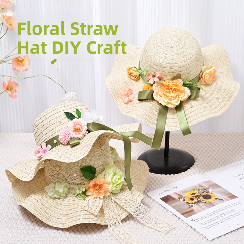 Handmade Floral Hat DIY Materi - Art Craft Event recension och pris