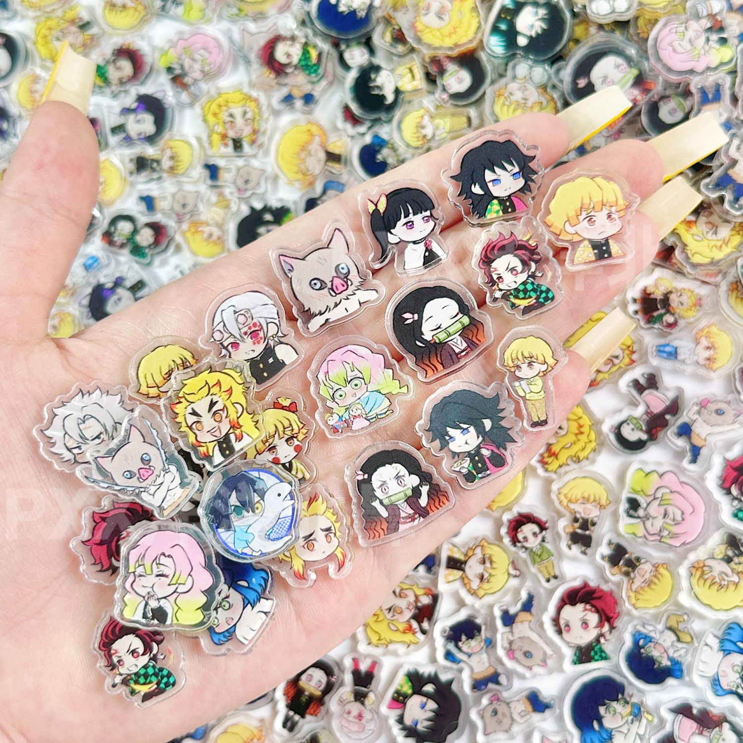 50/100Pcs 1/2cm Mini Demon Sla - Art Craft Market recension och pris