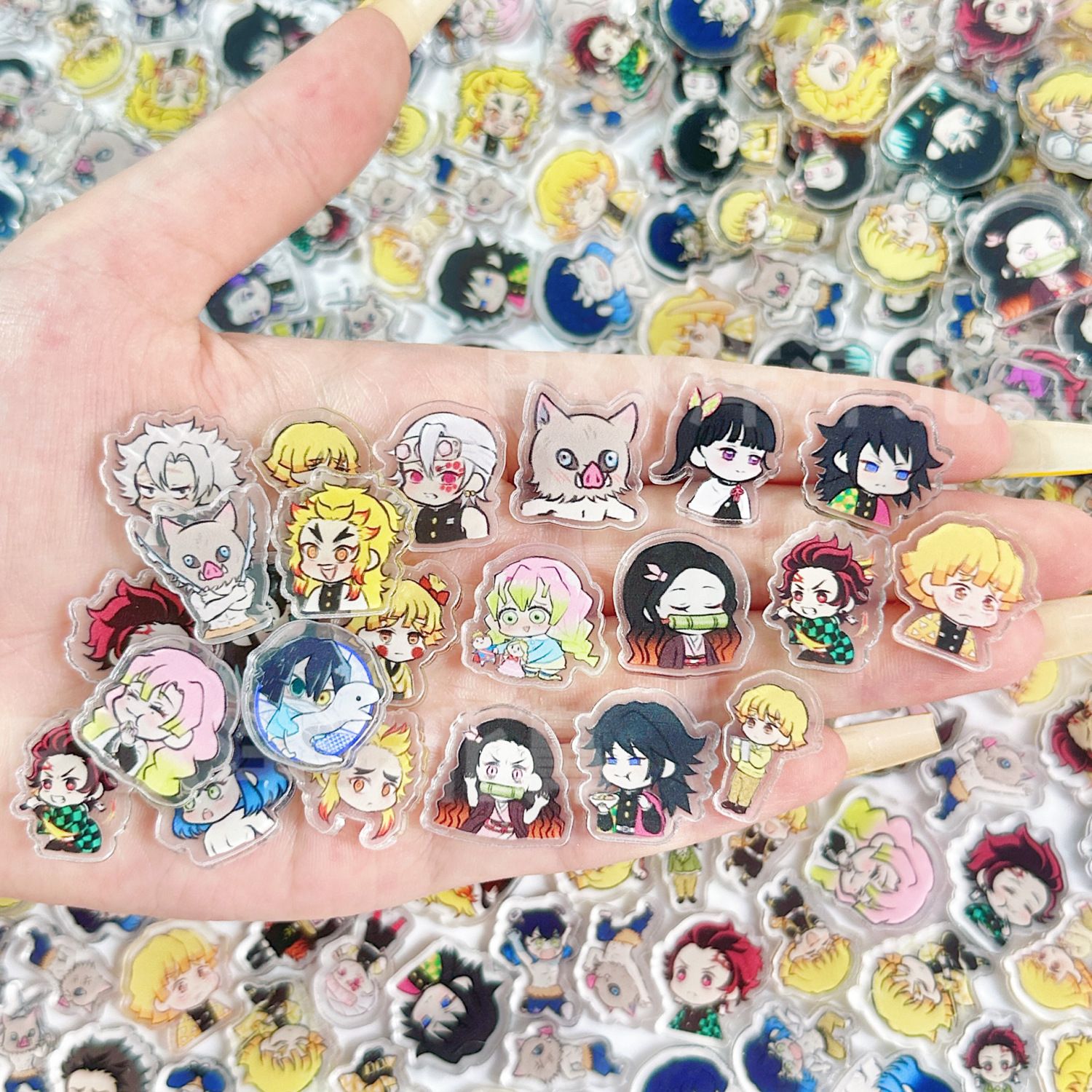 50/100Pcs 1/2cm Mini Demon Sla - Art Craft Market recension och pris