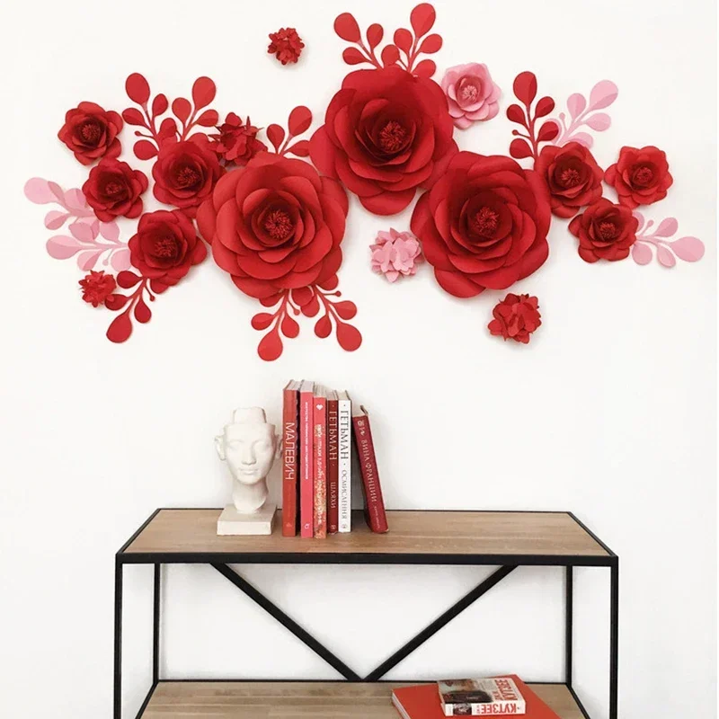 DIY Artificial Large Paper Ros - Art Craft Event recension och pris