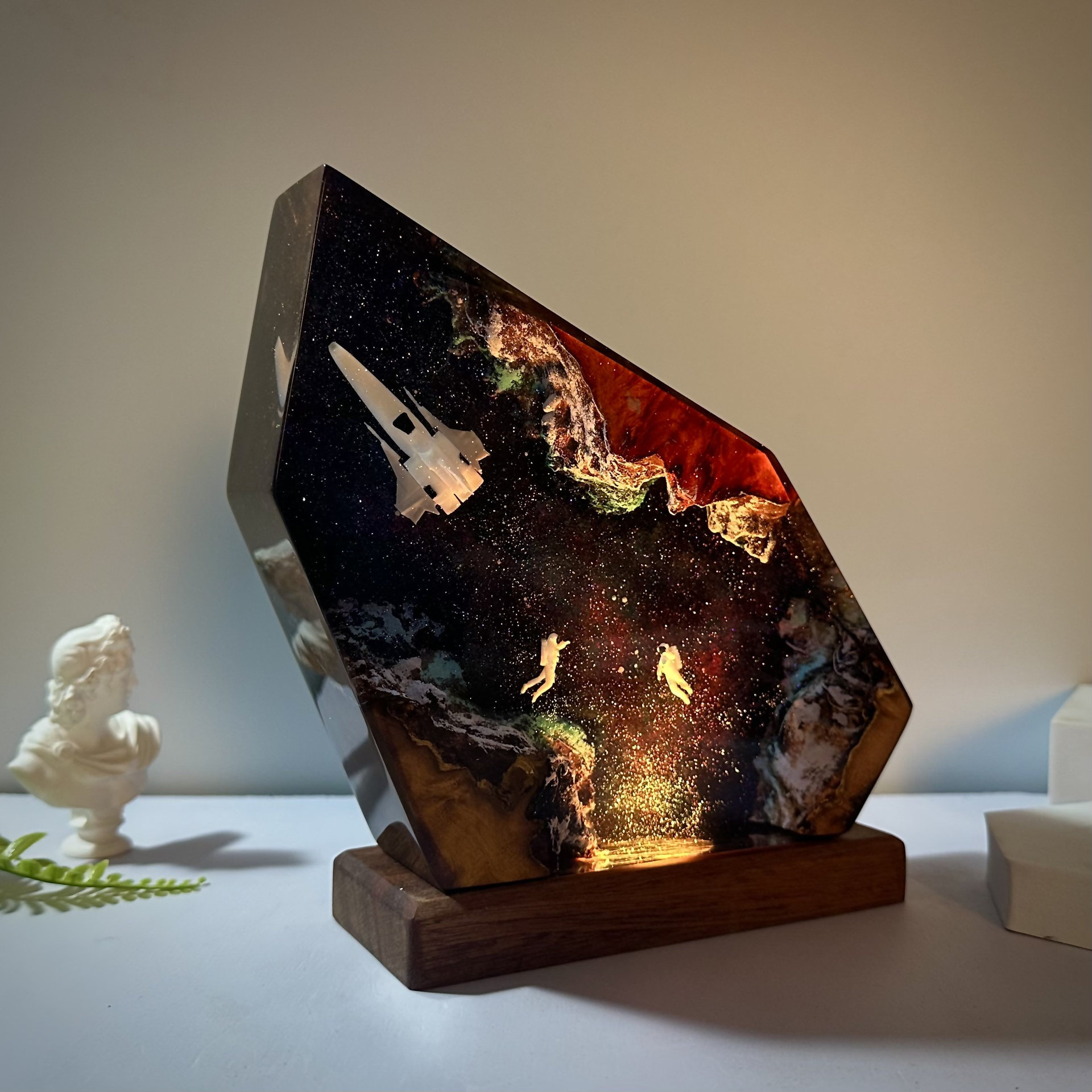 2026 Cosmic Galaxy Resin Woode - Art Craft Night recension och pris
