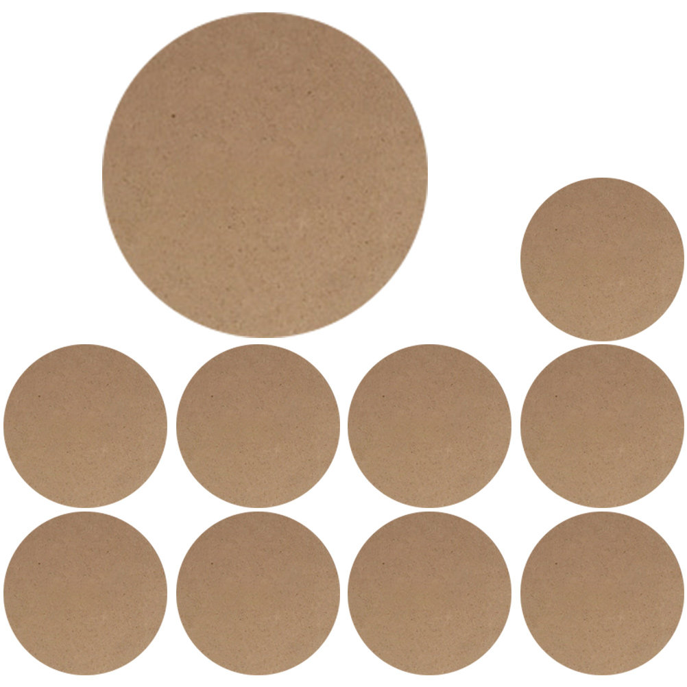 10Pcs Wooden Clay Board Smooth - Art Craft Gift Ideas recension och pris