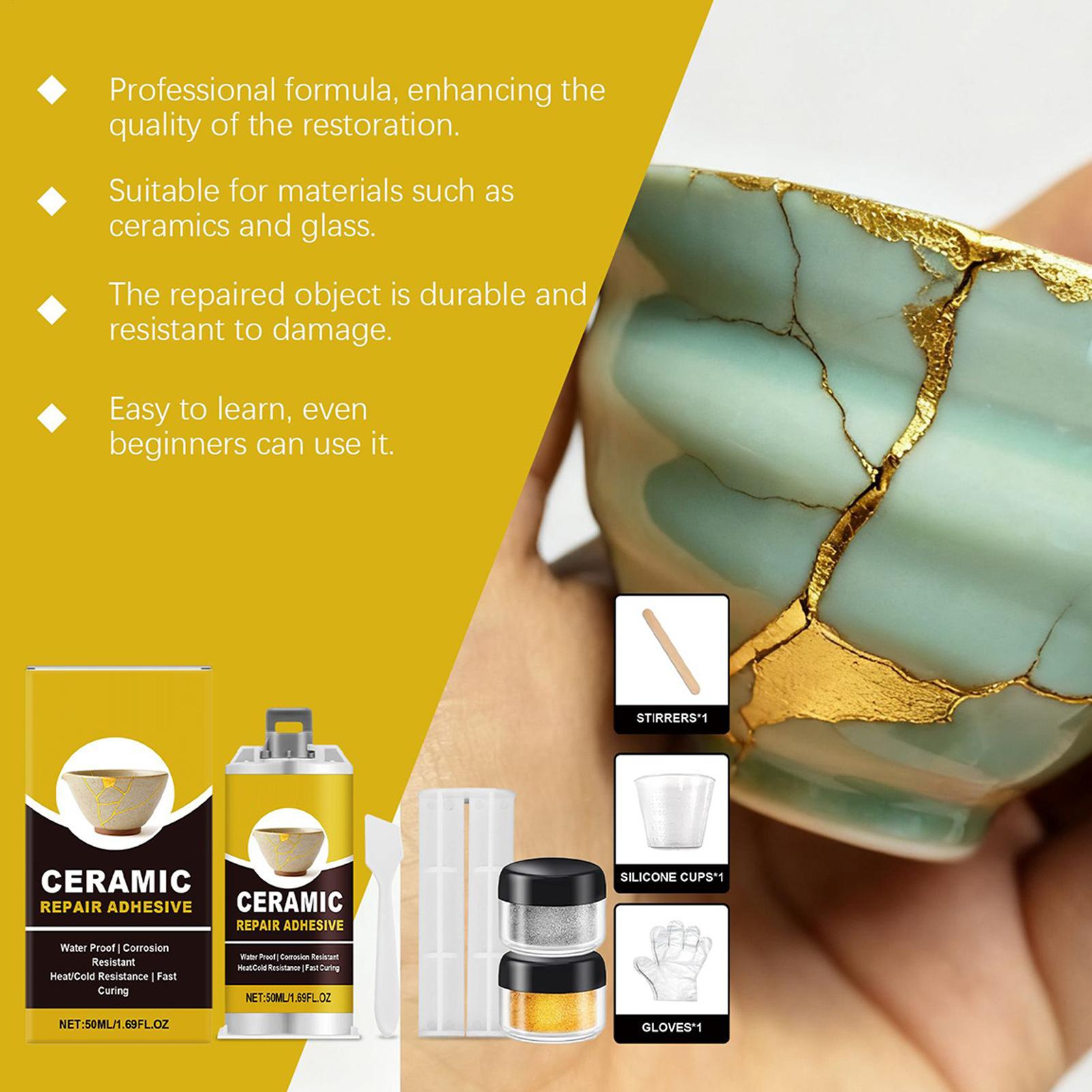 Gold Glue for Ceramics Glass S - Art Craft Workshop recension och pris
