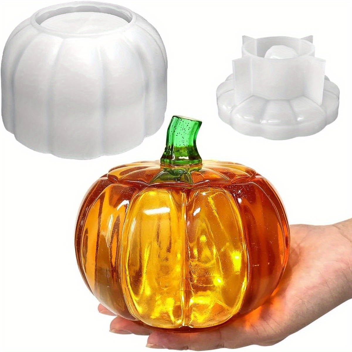 5'' Large Pumpkin Jar Mold, Ha - Art Craft Model recension och pris
