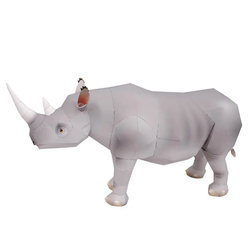 Rhinoceros Hook-lipped Handmad - Art Craft Center recension och pris