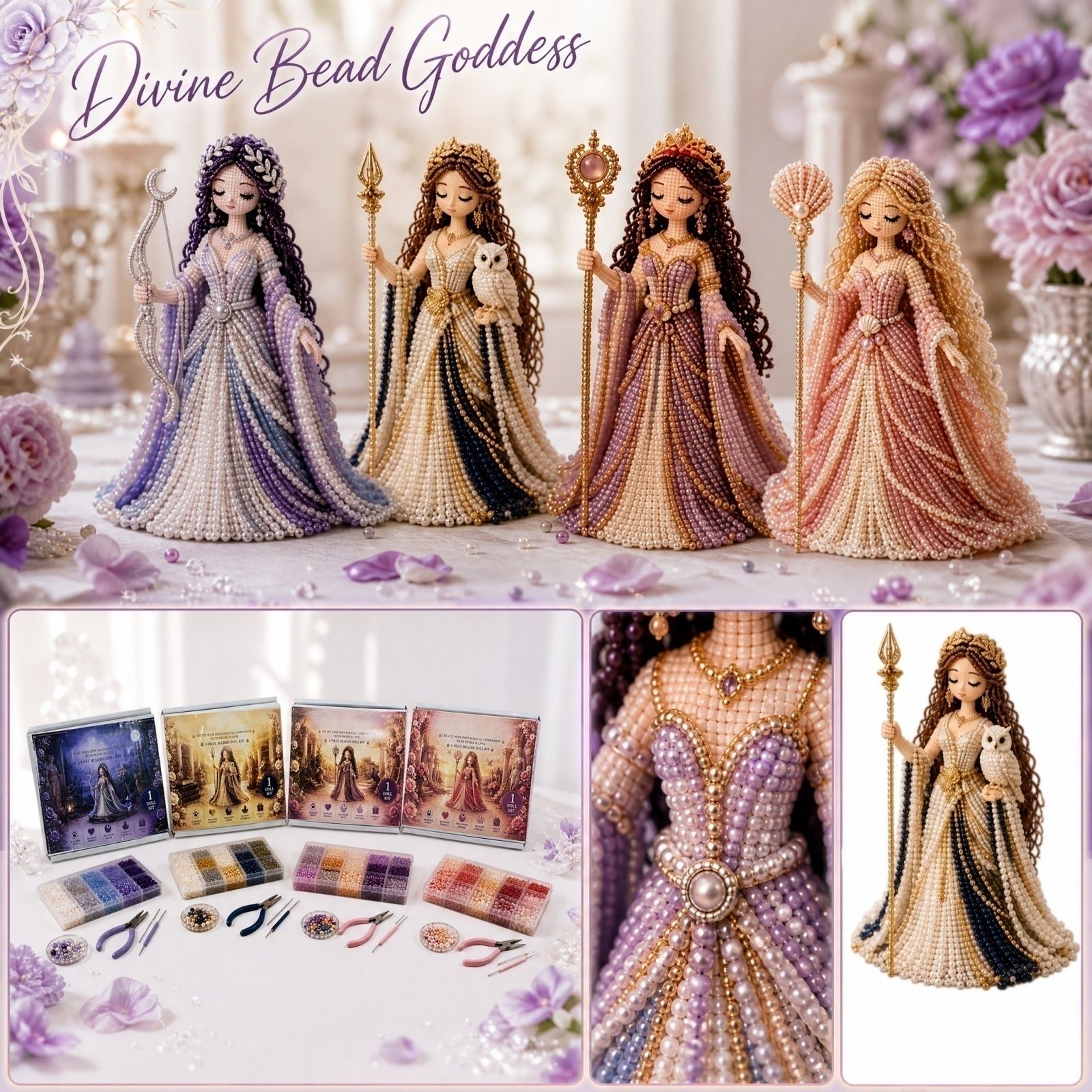 Divine Beaded Goddess DIY Craf - Art Craft Event recension och pris