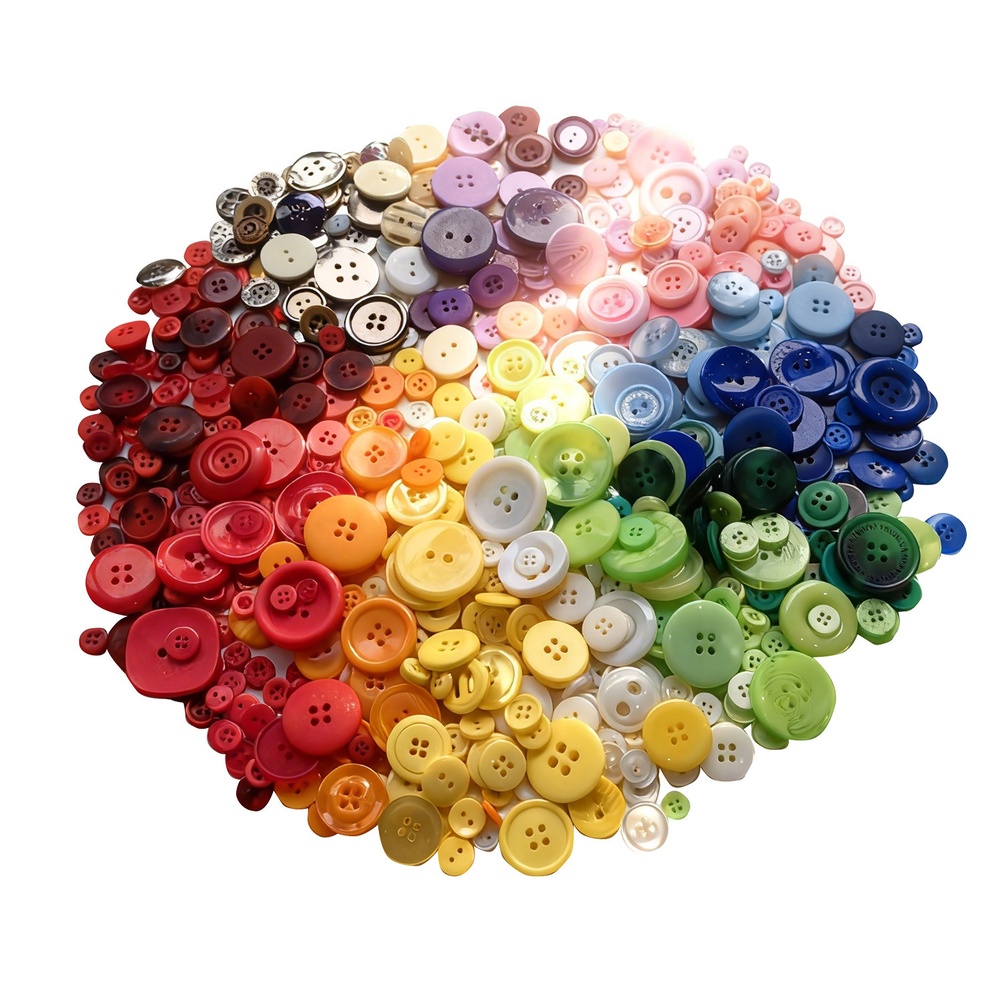 Round Resin Craft Buttons for  - Art Craft Event recension och pris