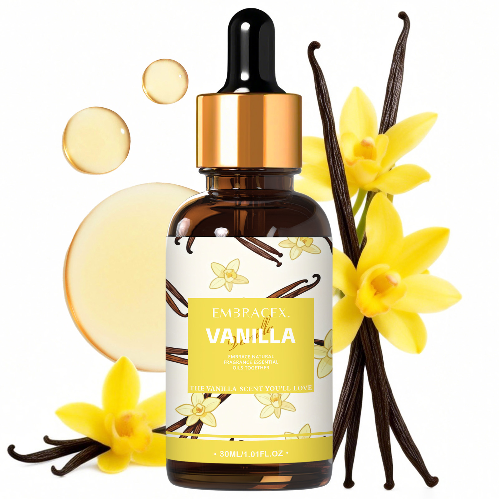 30ml Vanilla Essential Oil For - Art Craft Things recension och pris