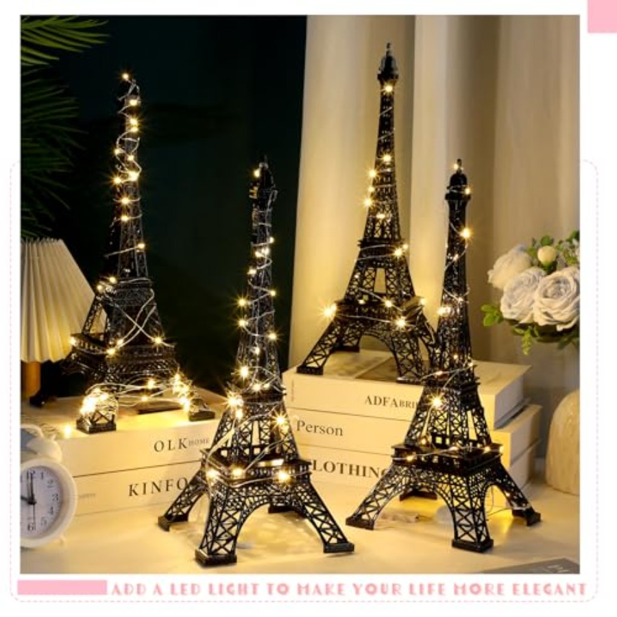 6 Pcs 15'' Eiffel Tower Statue - Art Craft Model recension och pris