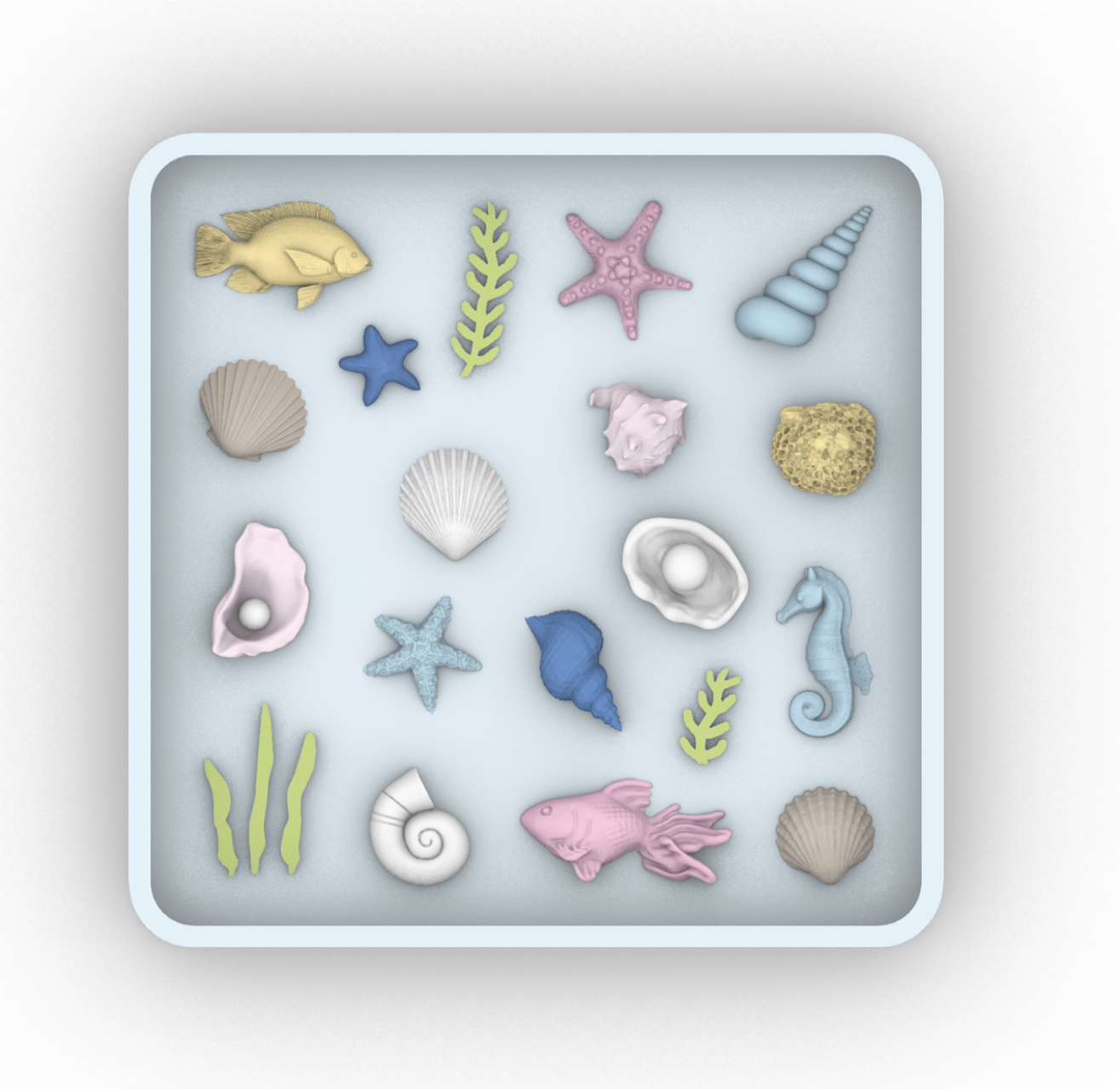3D Ocean Accessories Resin Cas - Art Craft Model recension och pris