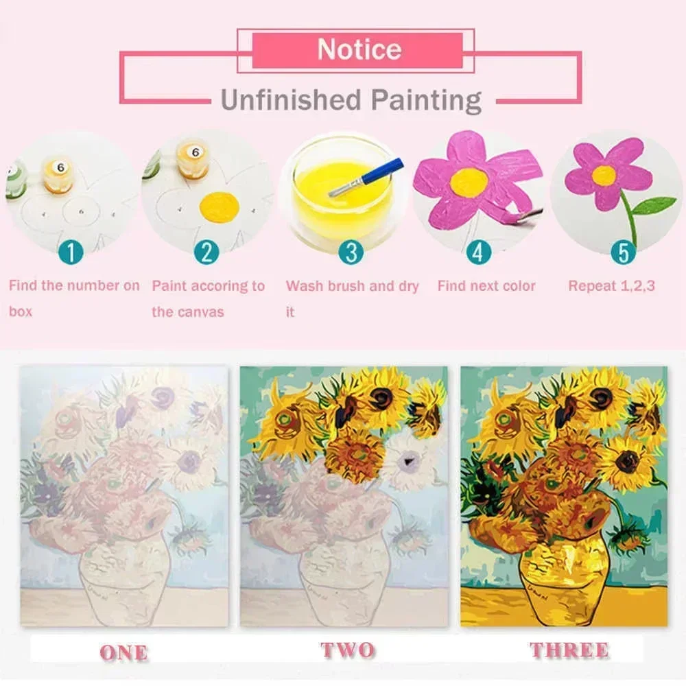 Paint By Numbers Kit for Adult - Art Craft Village recension och pris