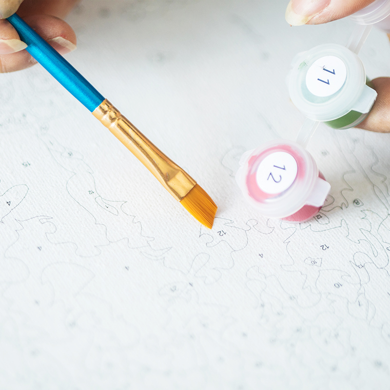 GATYZTORY Night City Paint By  - Art Craft Night recension och pris