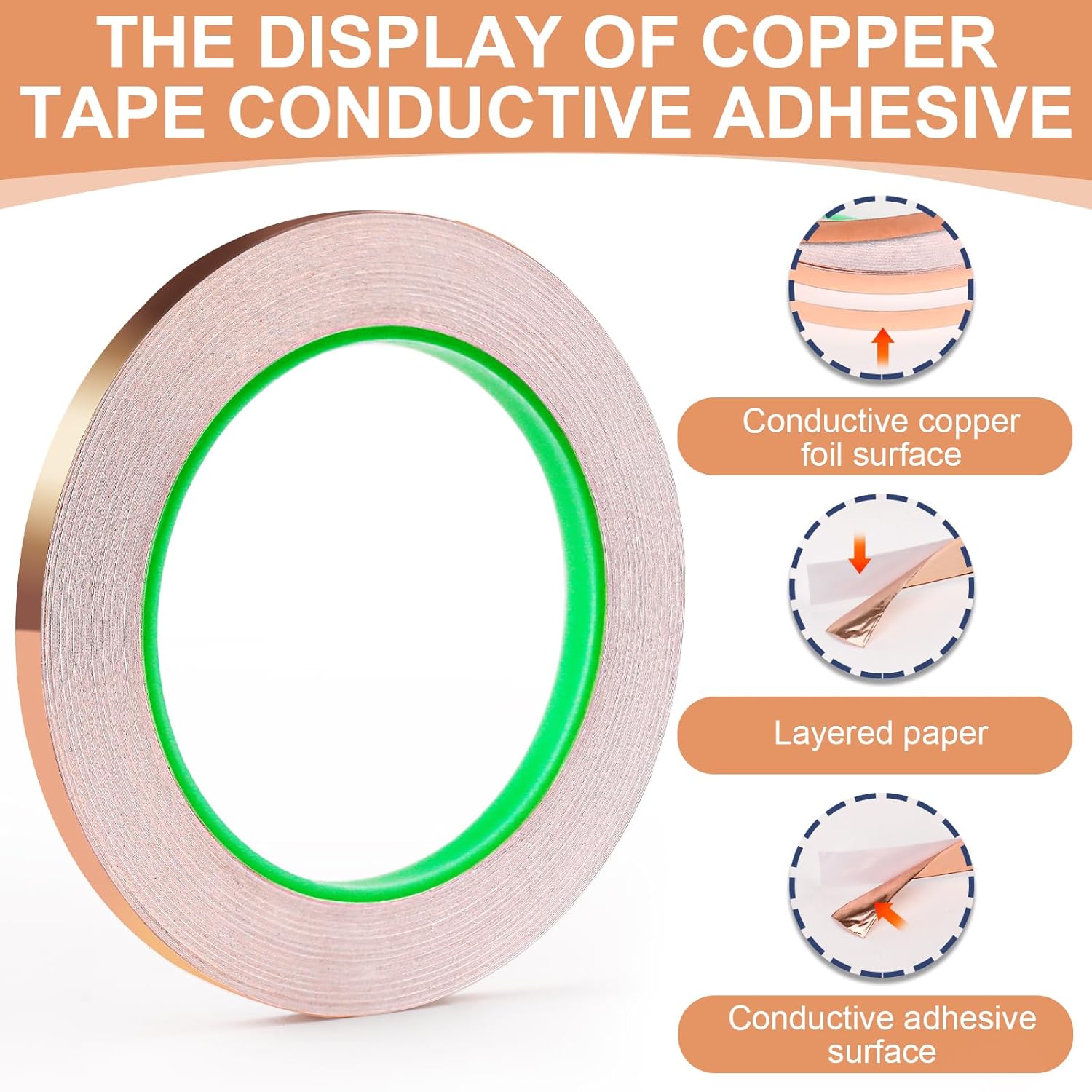 Double-Sided Copper Tape Condu - Art Craft Market recension och pris