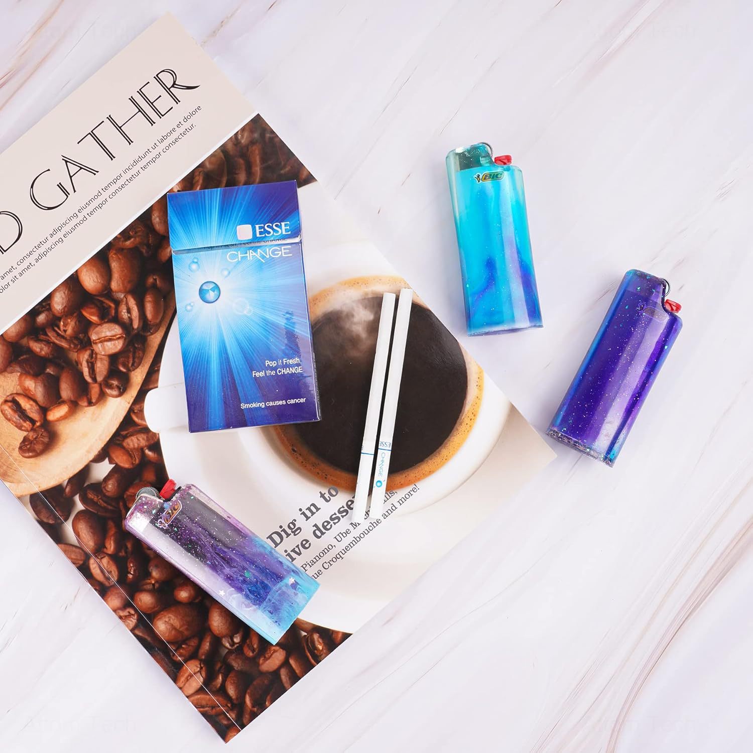 DIY Lighter Case Cover Silicon - Art Craft Model recension och pris