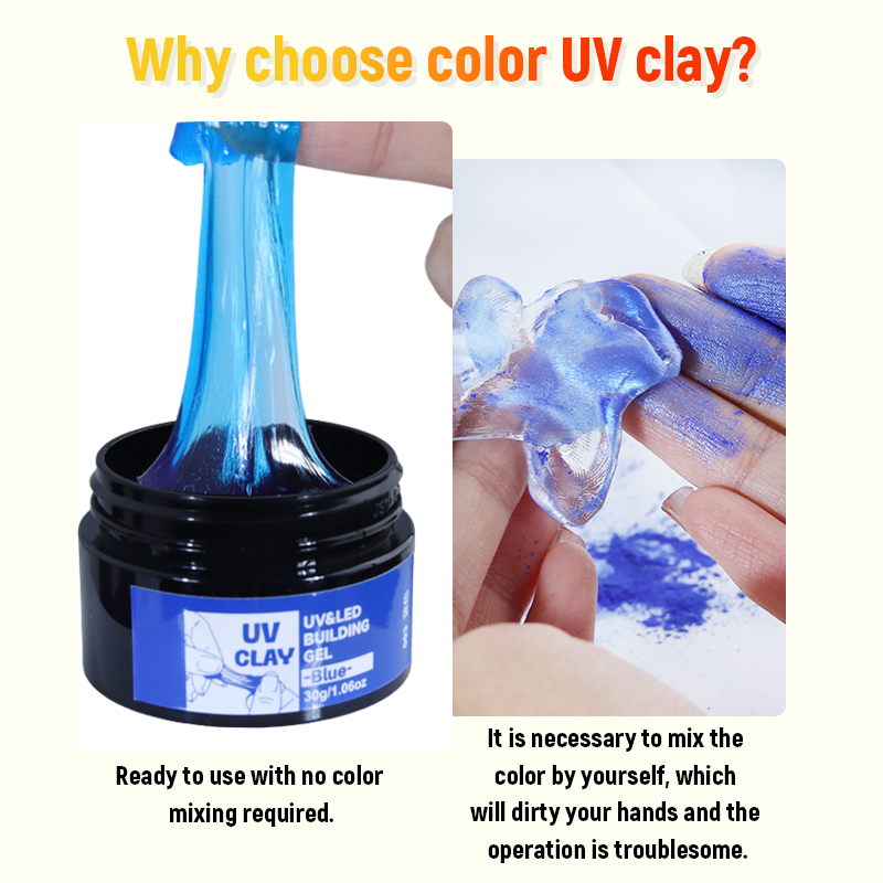 16 colors of UV resin putty -3 - Art Craft Model recension och pris