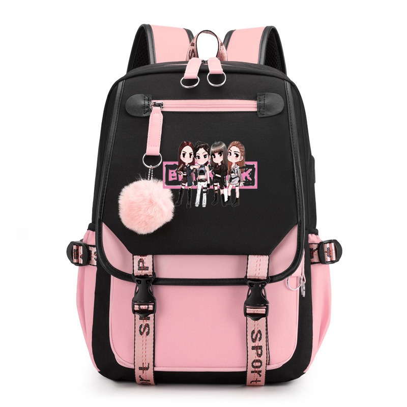 Black Pink Pattern Large Capac - Art Craft Bag recension och pris