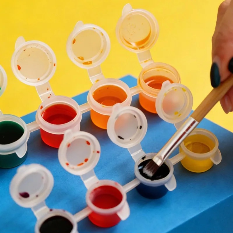 10/30/50PCS Empty Paint Pots M - Art Craft Cup recension och pris