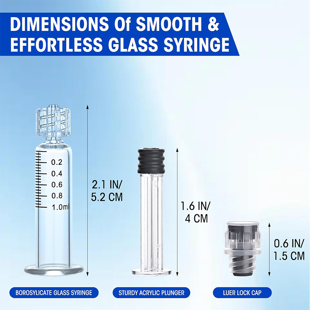 1ml Glass Luer Pet Food Measur - Art Craft Market recension och pris