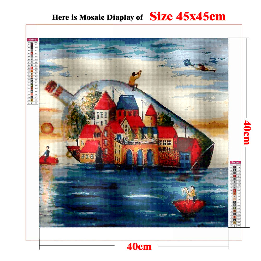 Diamond Painting DIY Colorful  - Art Craft Village recension och pris