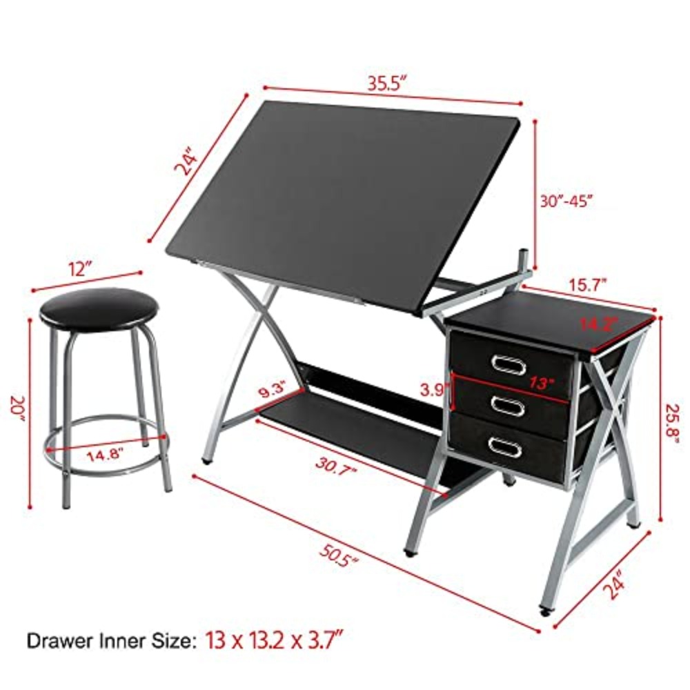 Drafting Tables, Draft Drawing - Art Crafts recension och pris