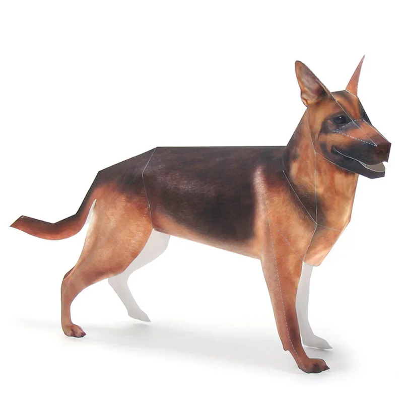 German Shepherd Dog Origami Ar - Art Craft Center recension och pris