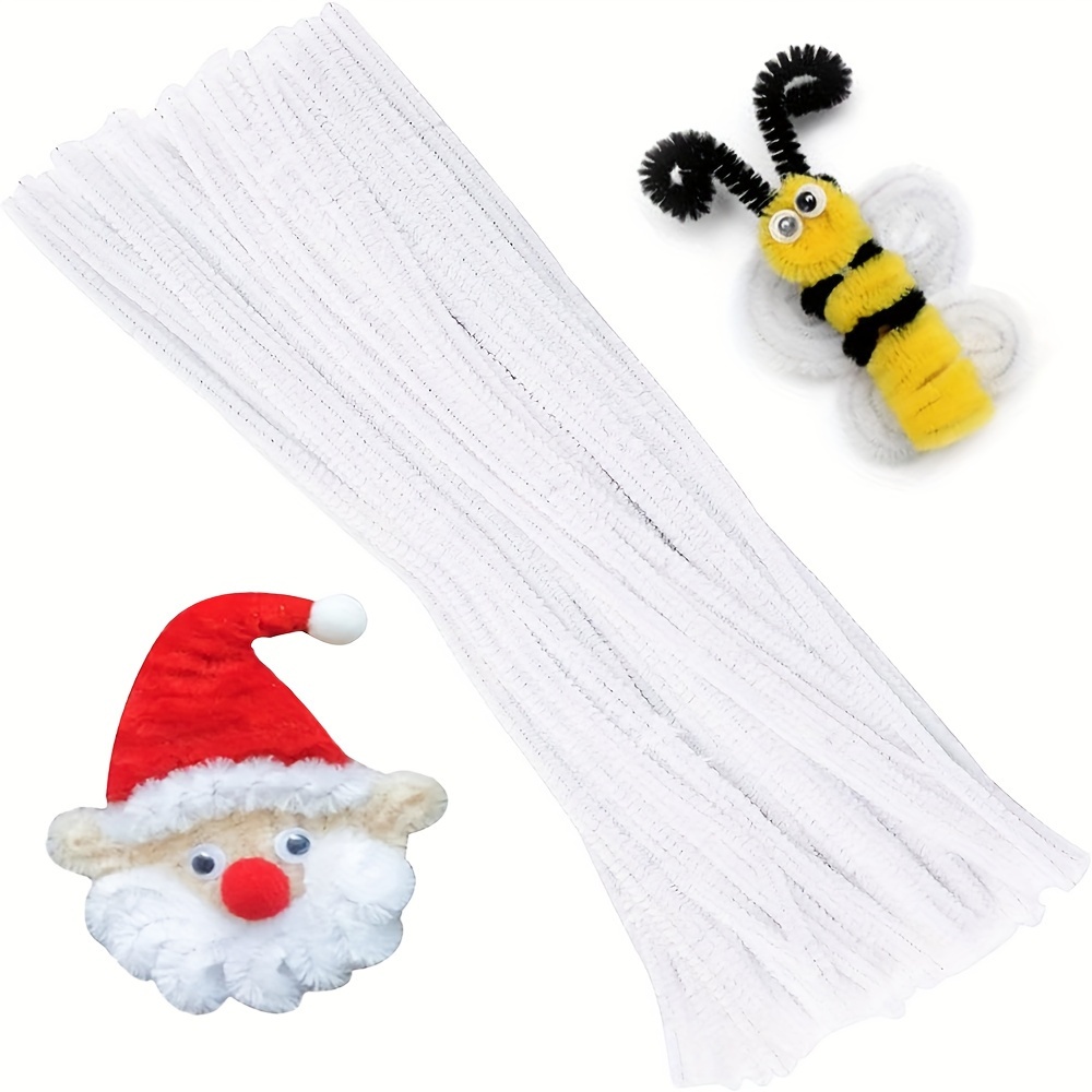 100 Pcs White Pipe Cleaners,Pi - Art Craft Things recension och pris