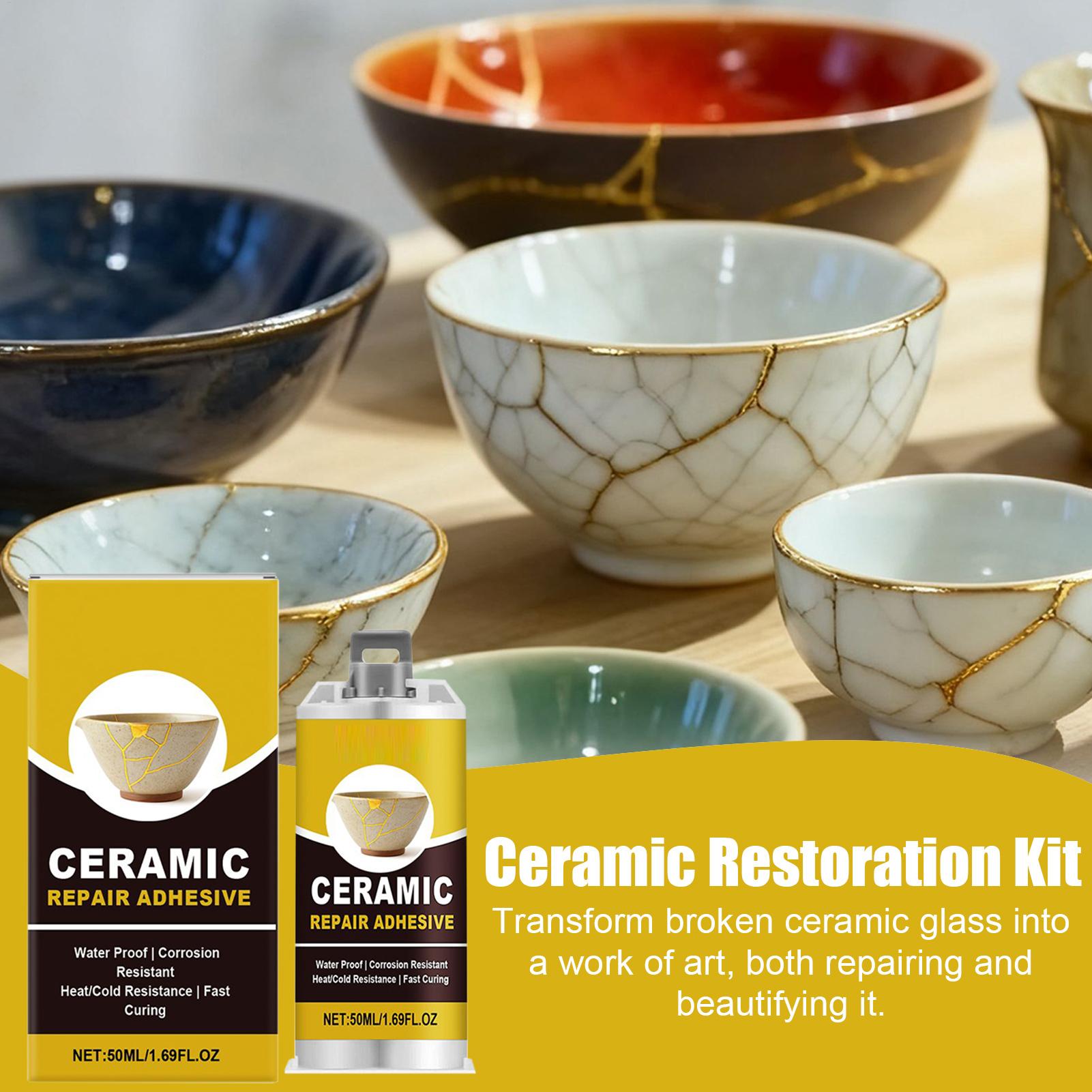 Kintsugi Repair Kit Gold Ceram - Art Craft Workshop recension och pris
