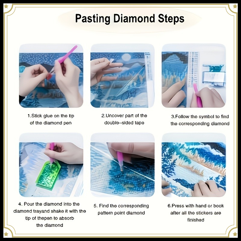 Full Round Diamond Painting Cu - Art Craft Gift Ideas recension och pris