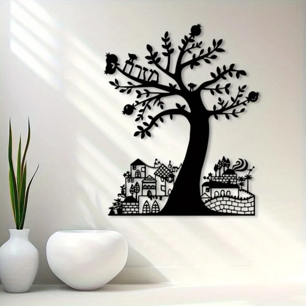 CIFBUY Metal Wall Art Pomegran - Art Crafts recension och pris