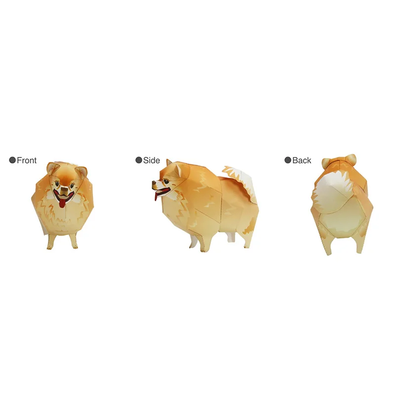 Pomeranian Dog Folding Origami - Art Craft Center recension och pris