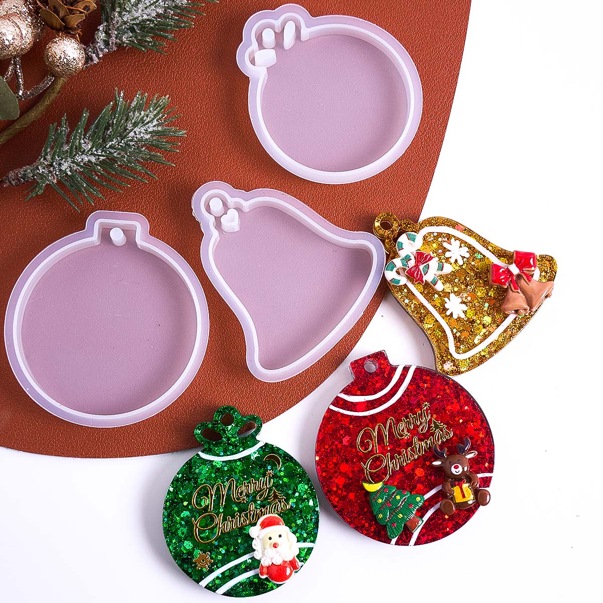 Xmas Tag Pendant Silicone Mold - Art Craft Model recension och pris