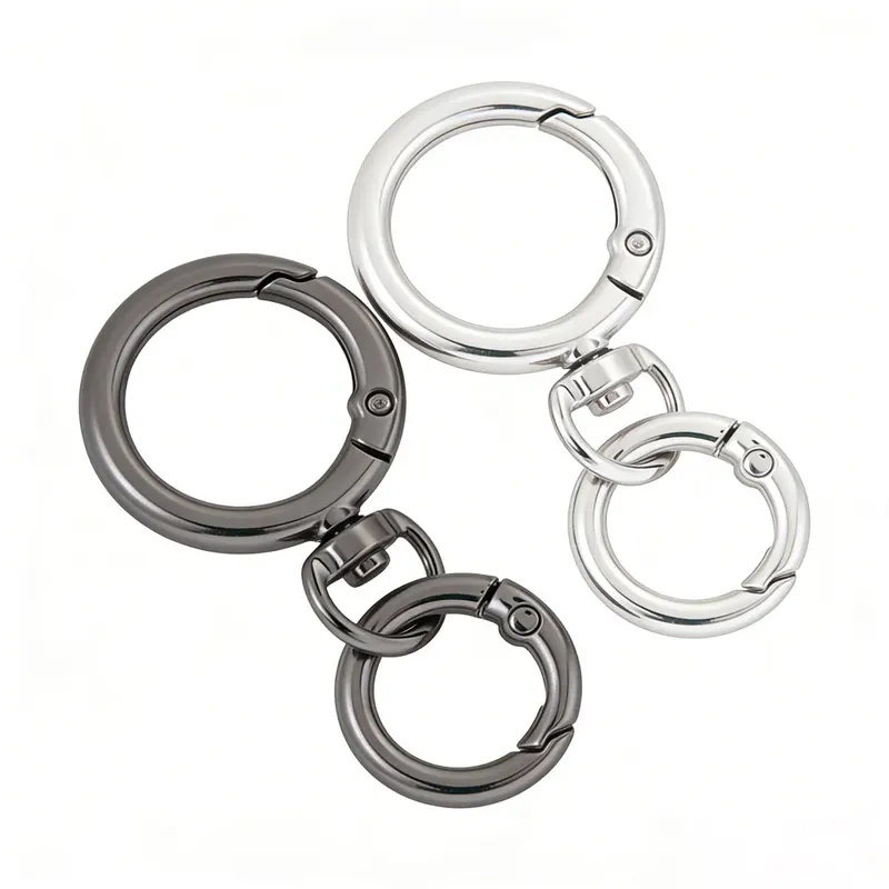 2Sets Round Spring Snap Carabi - Art Craft Bag recension och pris