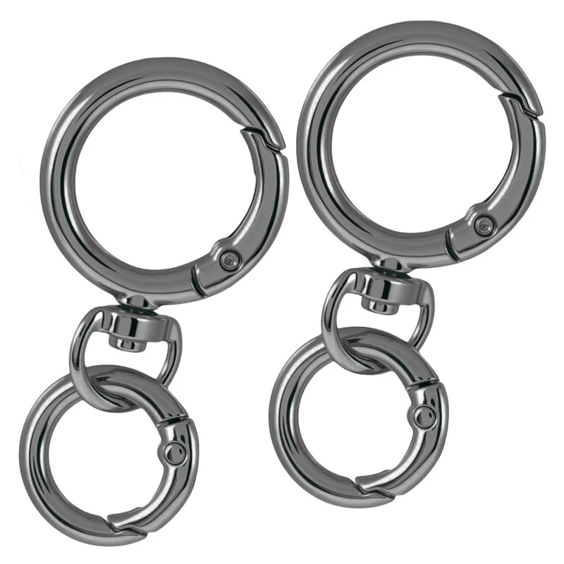 2Sets Round Spring Snap Carabi - Art Craft Bag recension och pris