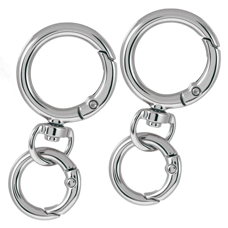 2Sets Round Spring Snap Carabi - Art Craft Bag recension och pris