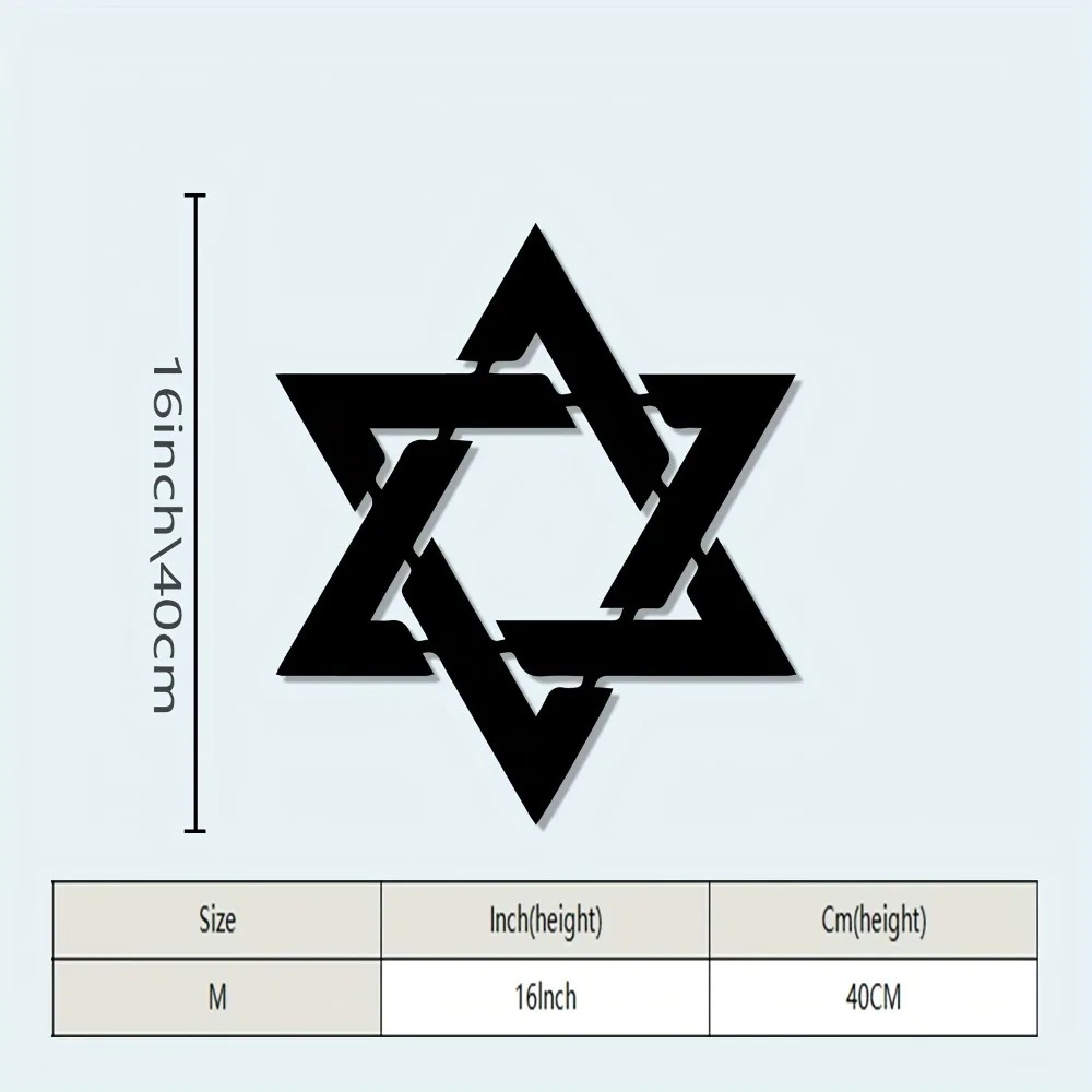 CIFBUY Metal Wall Art Star of  - Art Crafts recension och pris