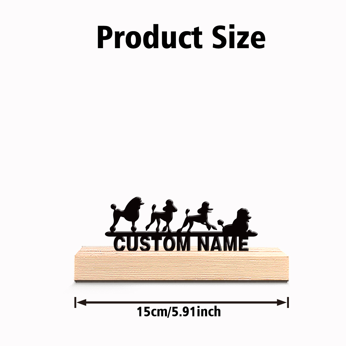 1pc Modern cute animals Person - Art Craft Us recension och pris