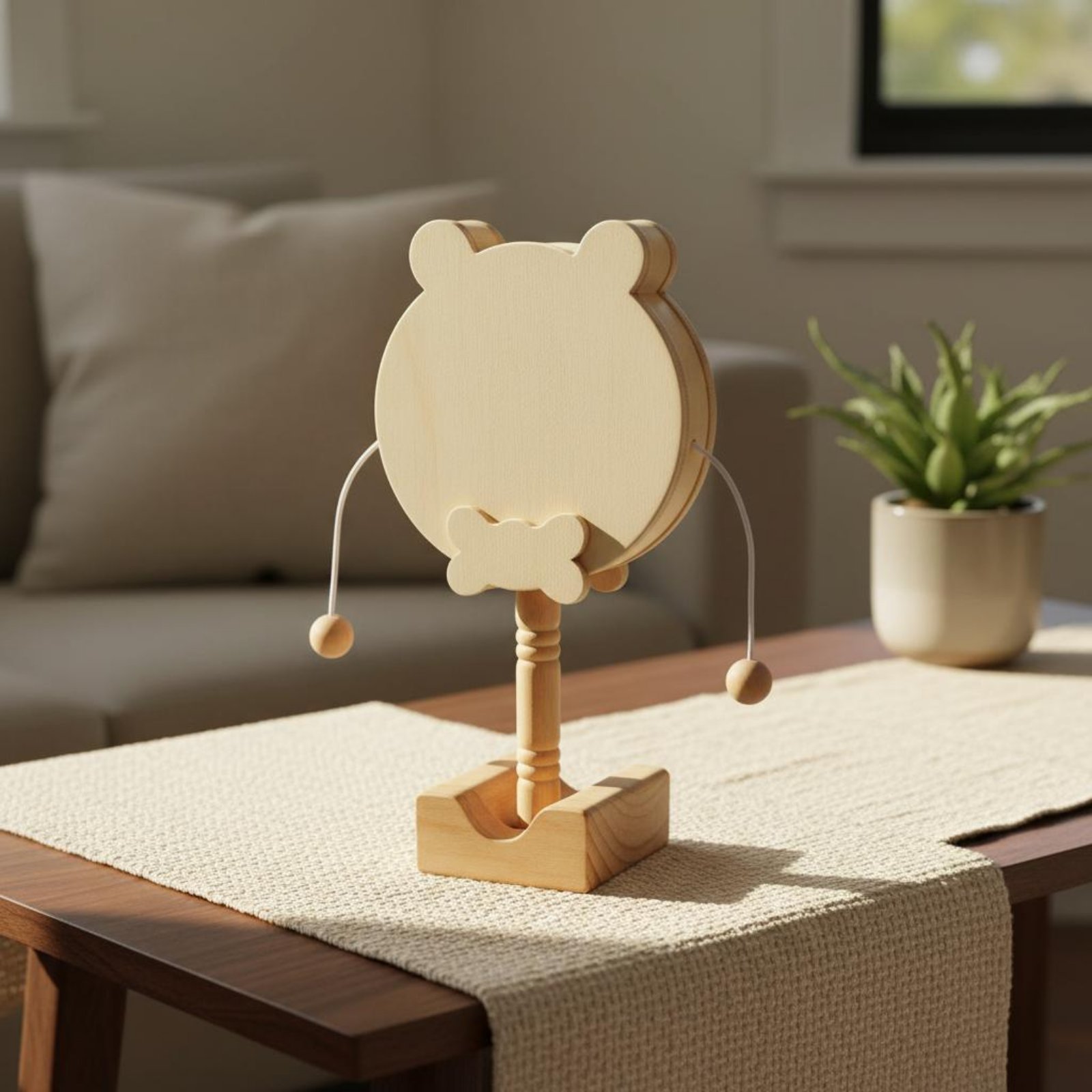 DIY Wooden Rattle Drum Even-Su - Art Craft Workshop recension och pris