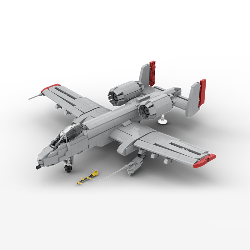 2468pcs MOC A-10 Warthog Model - Art Craft Gift Ideas recension och pris