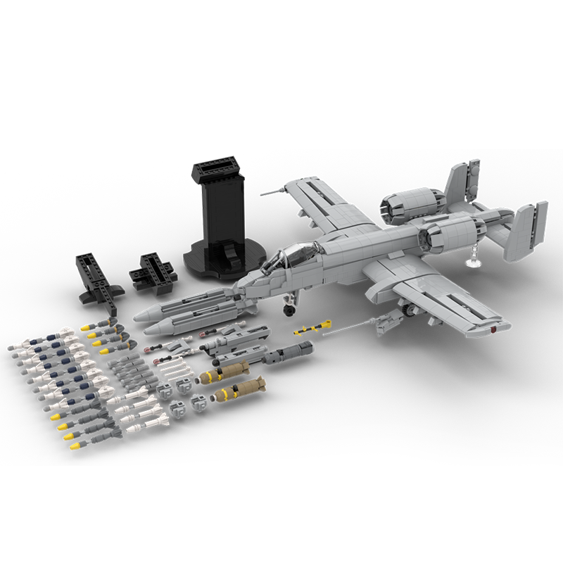 2468pcs MOC A-10 Warthog Model - Art Craft Gift Ideas recension och pris